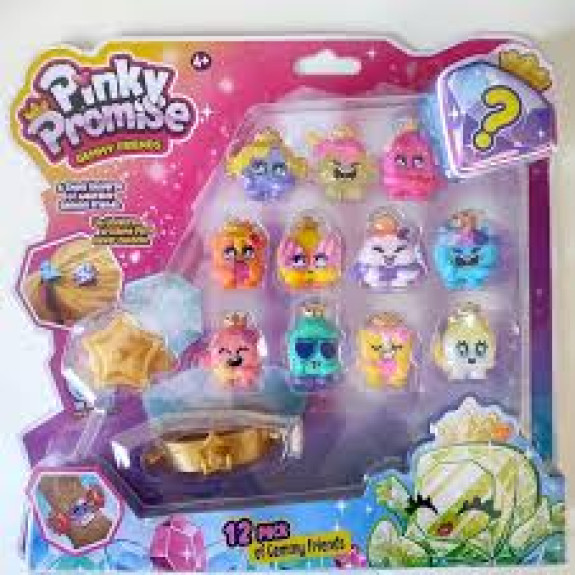 Pinky Promise Gemmy Friends Blister 12Pack